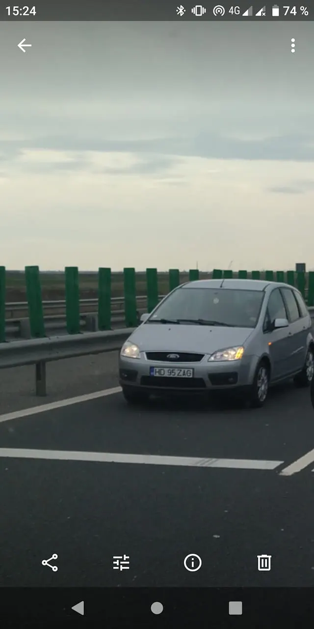 ARADCU 00 MASINA CONTRASENS AUTOSTRADA NADLAC ARAD LU11MART