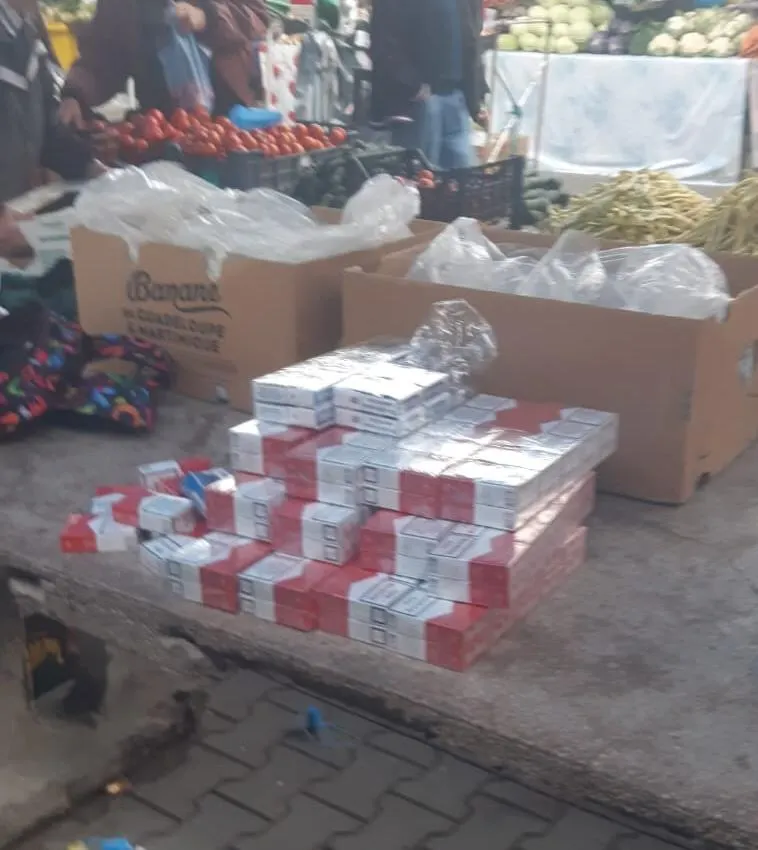 ARADCU 00 BANANE TIGARI CONTRABANDA JANDARMERIA ARAD VI04OCT