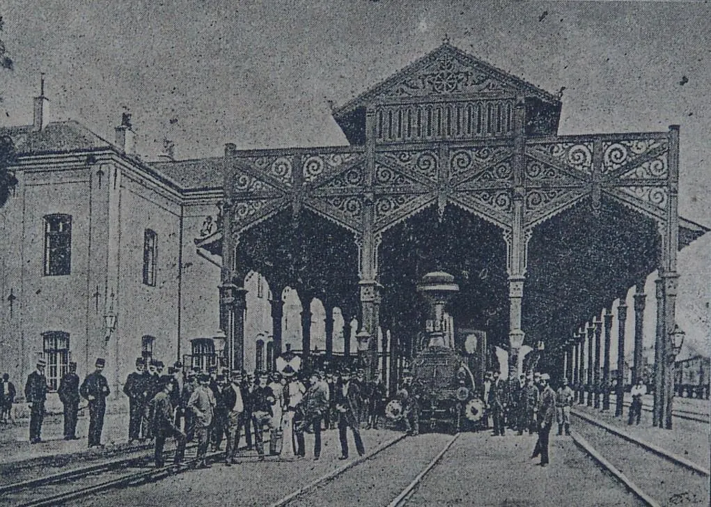 Peronul primei Gări a Aradului