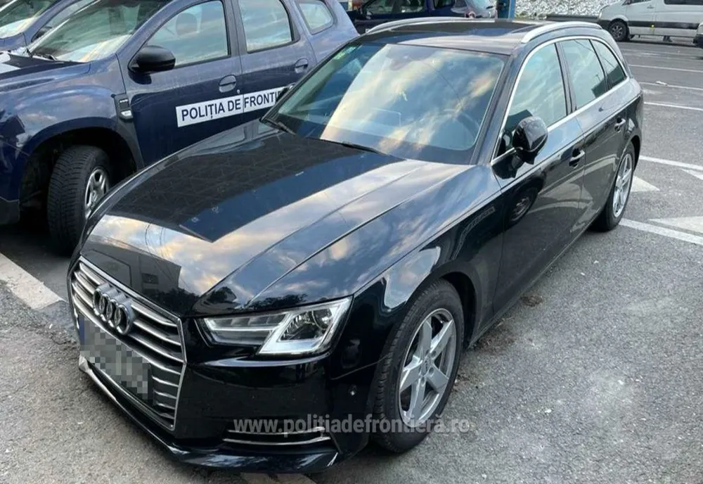 Patru autovehicule căutate de autorități, descoperite de polițiștii de frontieră de la Nădlac și Borș