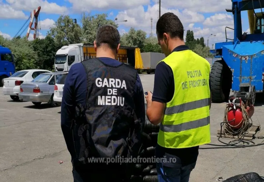 Peste 180 tone de deșeuri oprite la intrarea în România