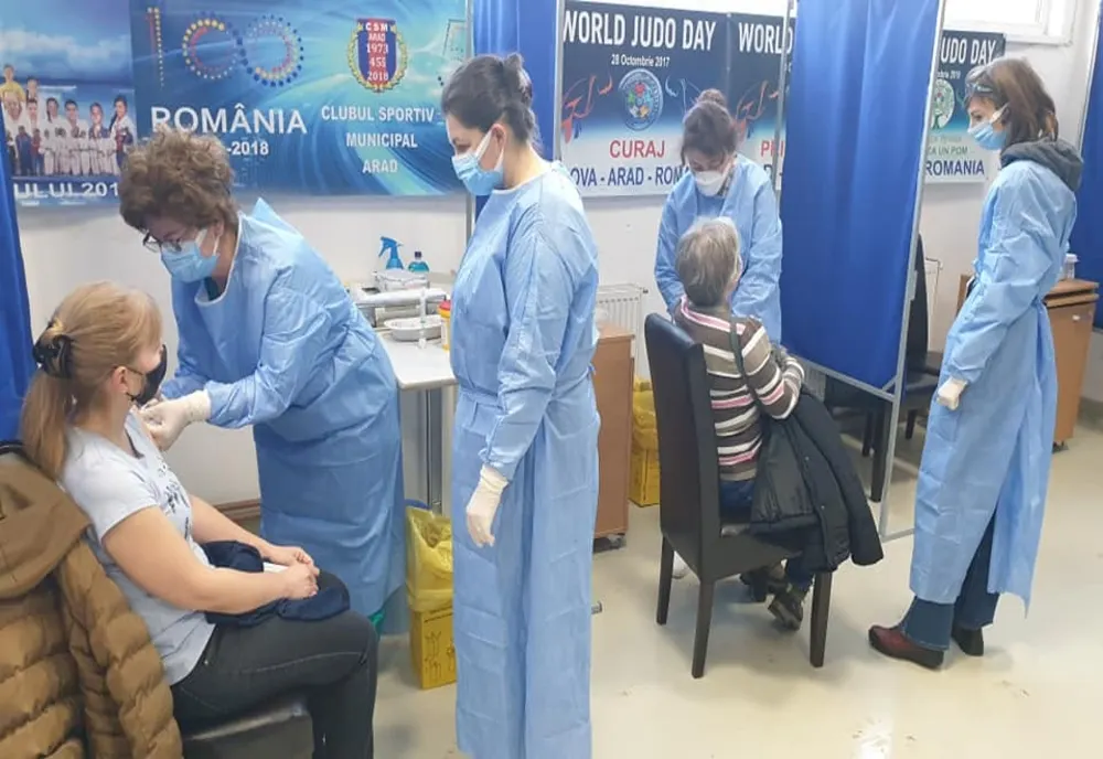 Program prelungit la centrul de vaccinare din Grădiște