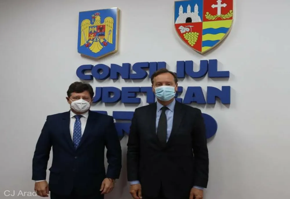 Preşedintele CJ Arad i-a transmis ambasadorului Olandei că România