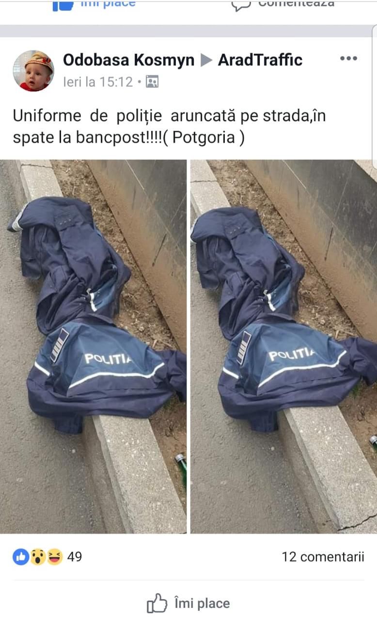 ARADCU 00 UNIFORME POLITIE LU11MART