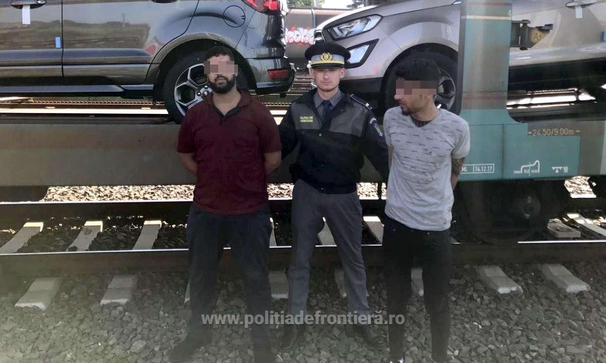 ARADCU 00 MIGRANTI POLITIA DE FRONTIERA ARAD JOI13IUN