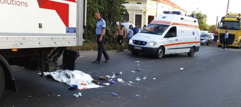 ARADCU 00 ACCIDENT DN7 POLITIA ARAD JOI15AUG