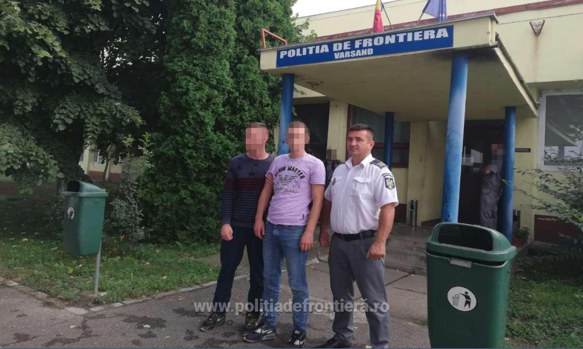 ARADCU 00 MIGRANTI POLITIA DE FRONTIERA ARAD VI02AUG