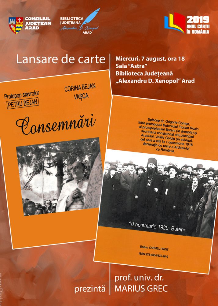 afis 7 august Petru Bejan WEB