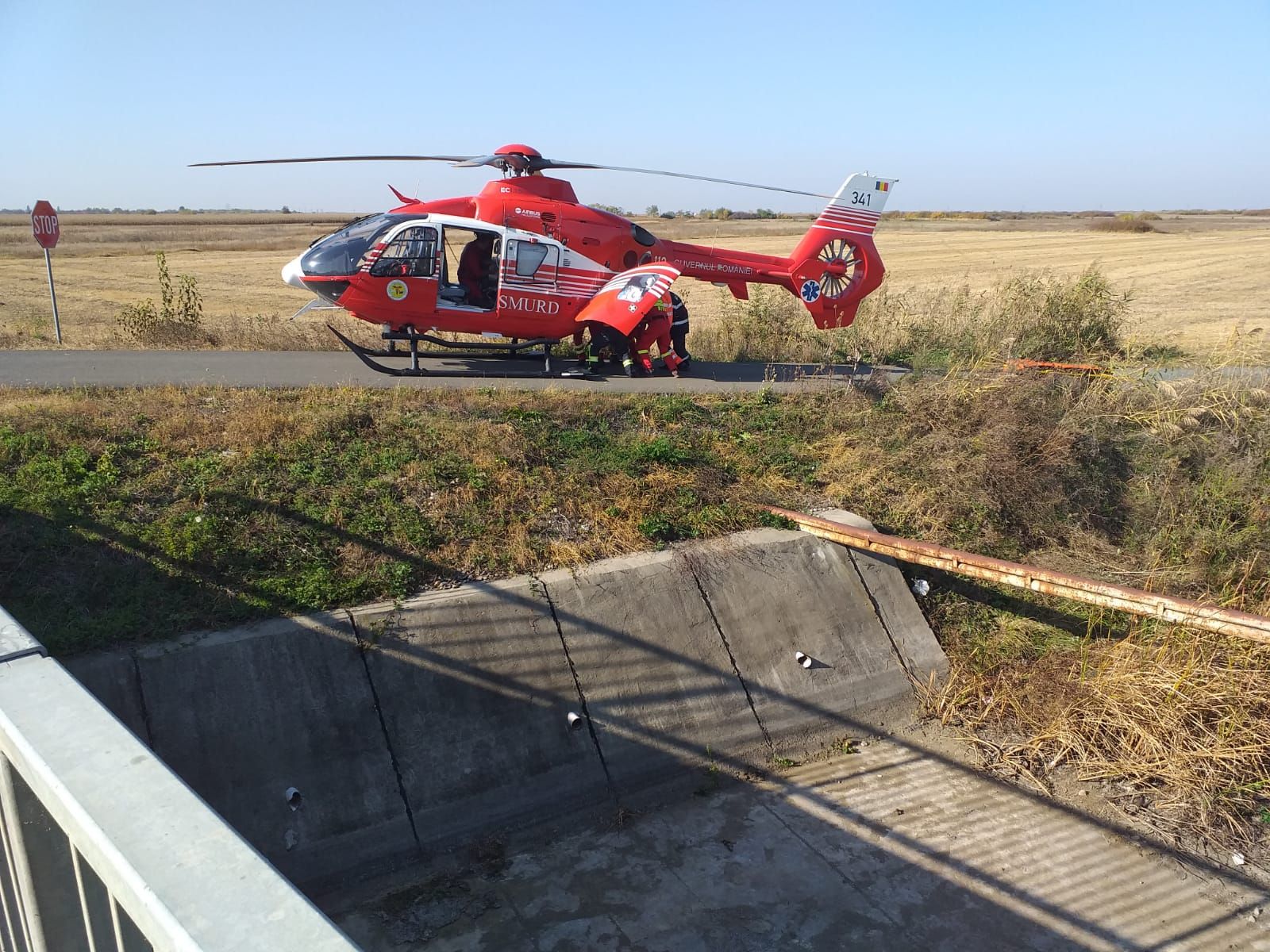 ARADCU 00 ACCIDENT ELICOPTER SMURD ISU ARAD MA15OCT (3)