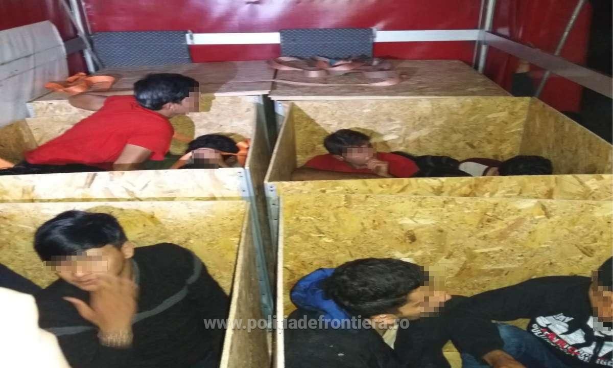 ARADCU 00 MIGRANTI POLITIA DE FRONTIERA ARAD SA26OCT