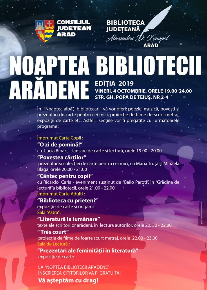Noaptea Bibliotecii 2019 AFIS WEB