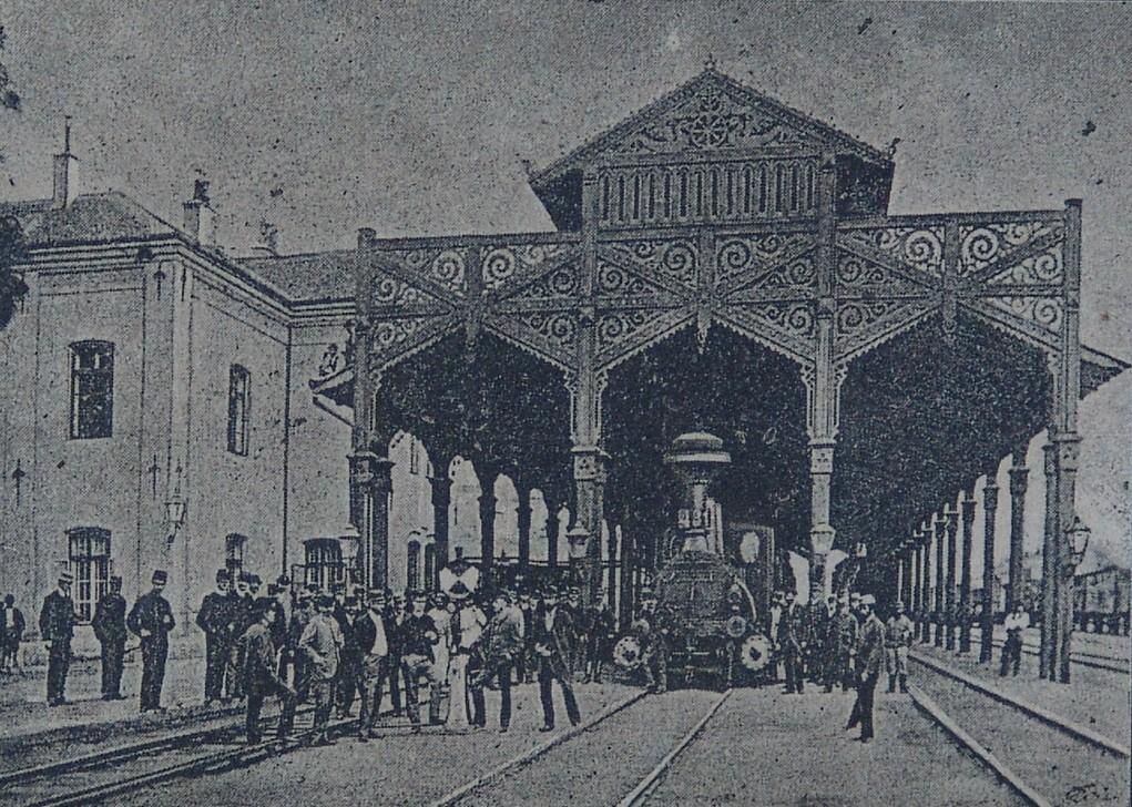 Peronul primei Gări a Aradului