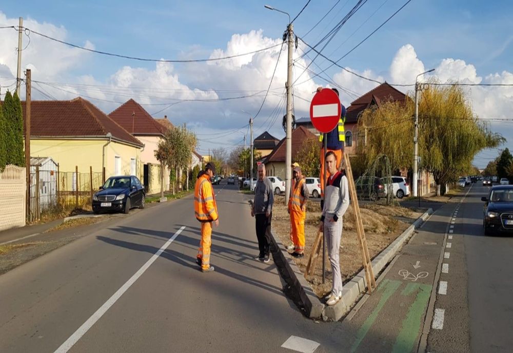 Arad: Reguli noi într-o intersecție extrem de circulată din Arad