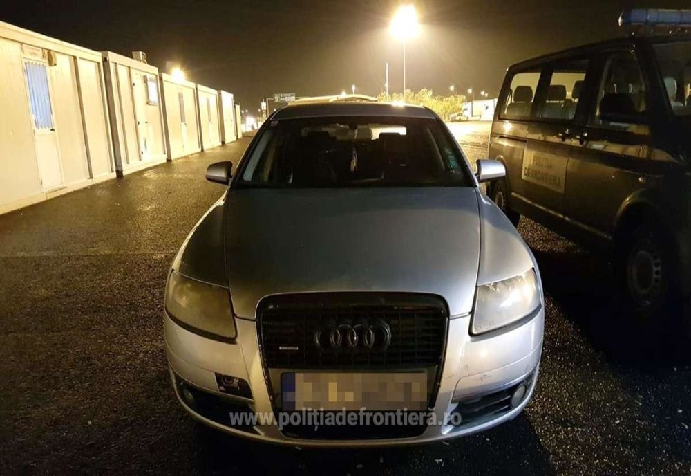 Arad: Mașină de cca 4.000 de euro, căutată de către Germania, descoperită la frontiera de pe autostrada Nădlac-Arad. Ce a spus șoferul