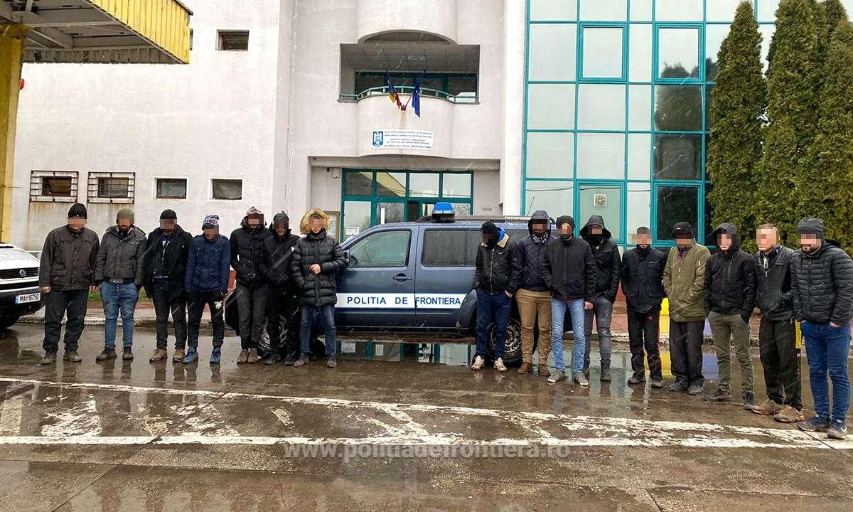 ARADCU 00 MIGRANTI POLITIA DE FRONTIERA VI28FEB
