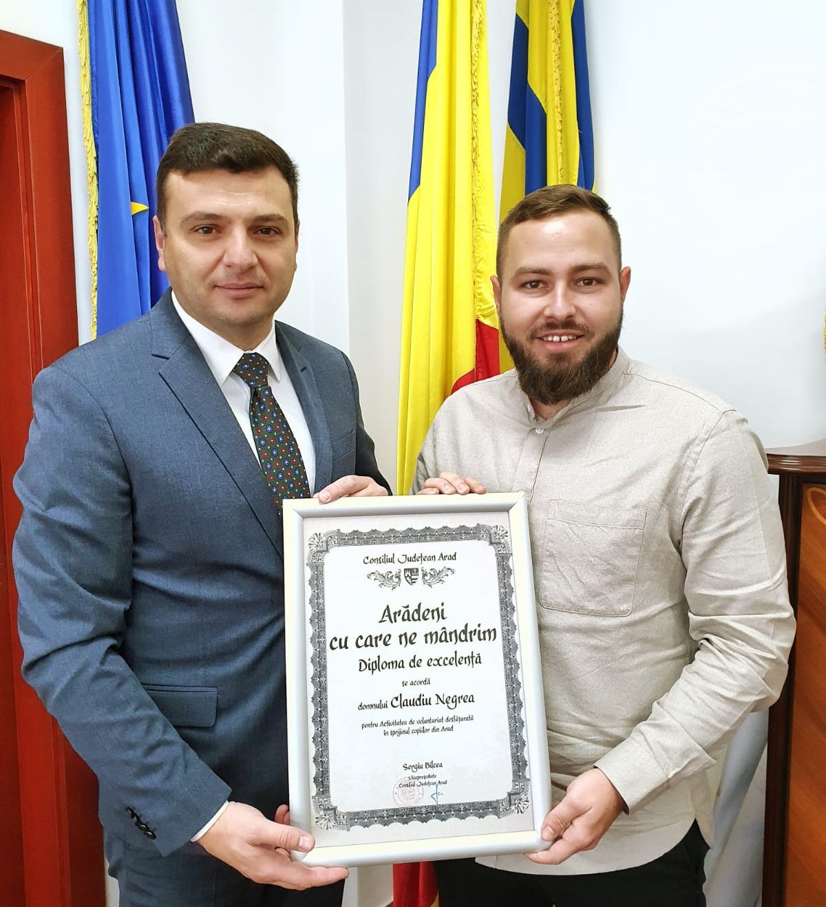 ARADCU 00 SERGIU BILCEA CLAUDIU NEGRU CONSILIUL JUDTEAN ARAD JOI13FEB