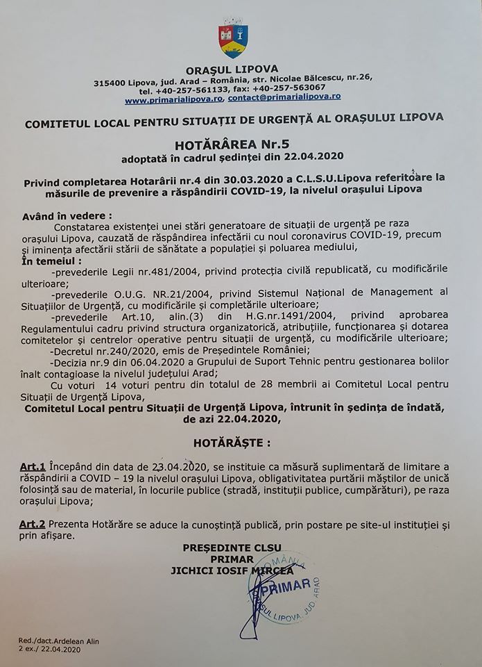 ARADCU 00 LIPOVA MI22APR