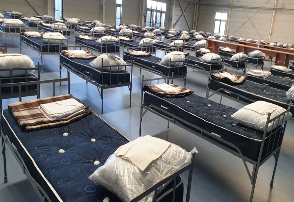 Spitalul de campanie amenajat la Expo Arad devine operațional: tot mai multe cazuri de coronavirus