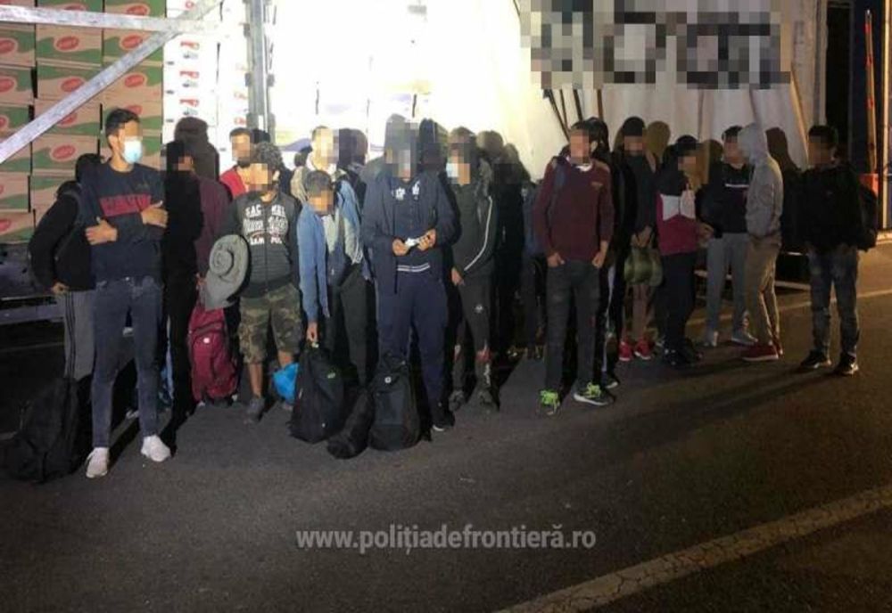 Migranți prinși la frontieră