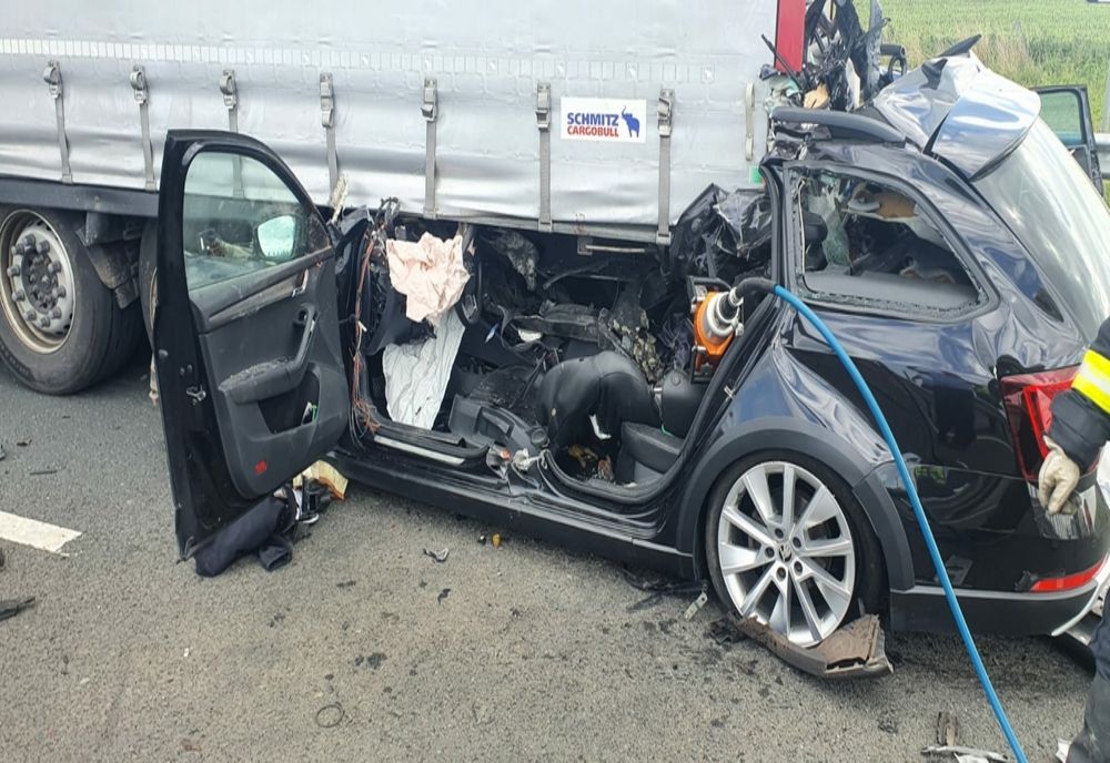 Victime pe autostradă. Un om a murit și alții au fost răniți în două accidente de pe A1