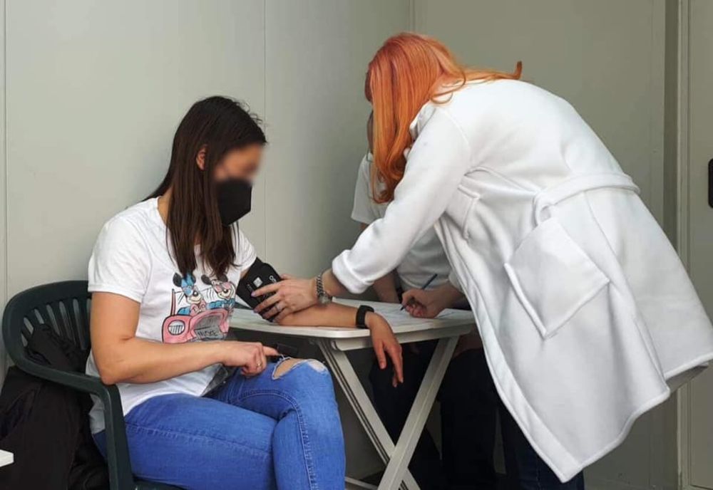 Centrul de vaccinare din Grădiște, deschis de sărbători
