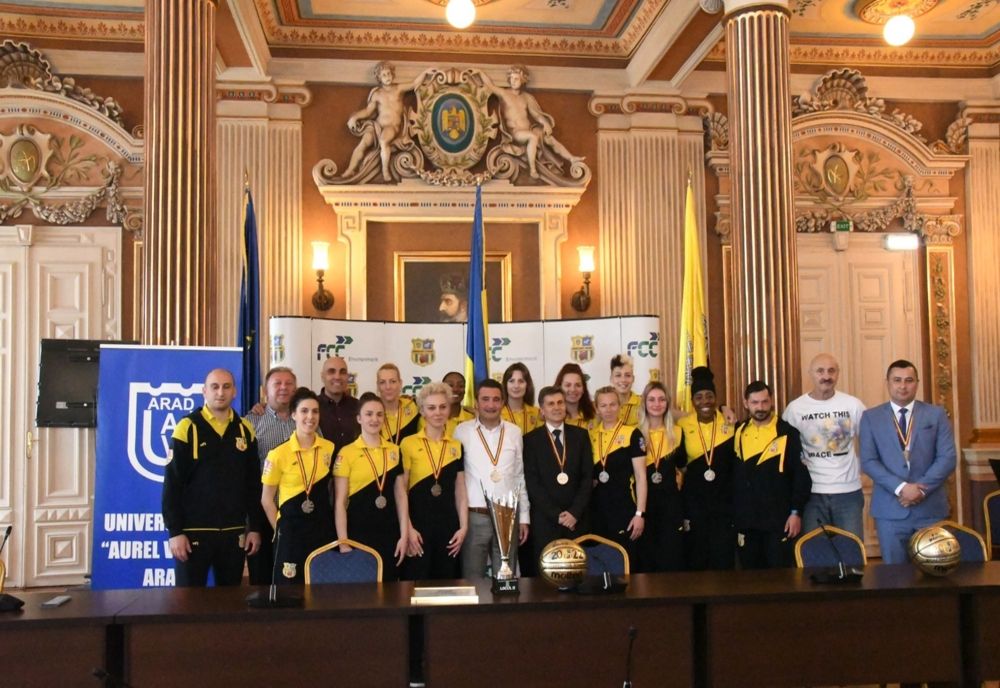 FCC Baschet UAV Arad, vicecampioana României