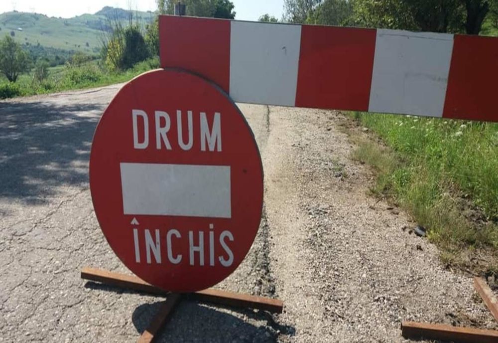 Trafic închis timp de zece zile pe un drum județean din Arad
