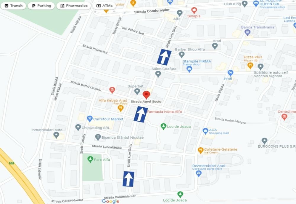 Sensuri unice în cartierul Alfa