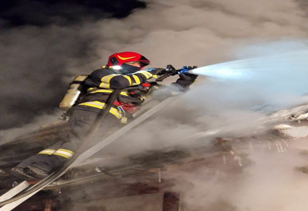 Atenție la coșurile de evacuare a fumului! Incendiu în județul Arad