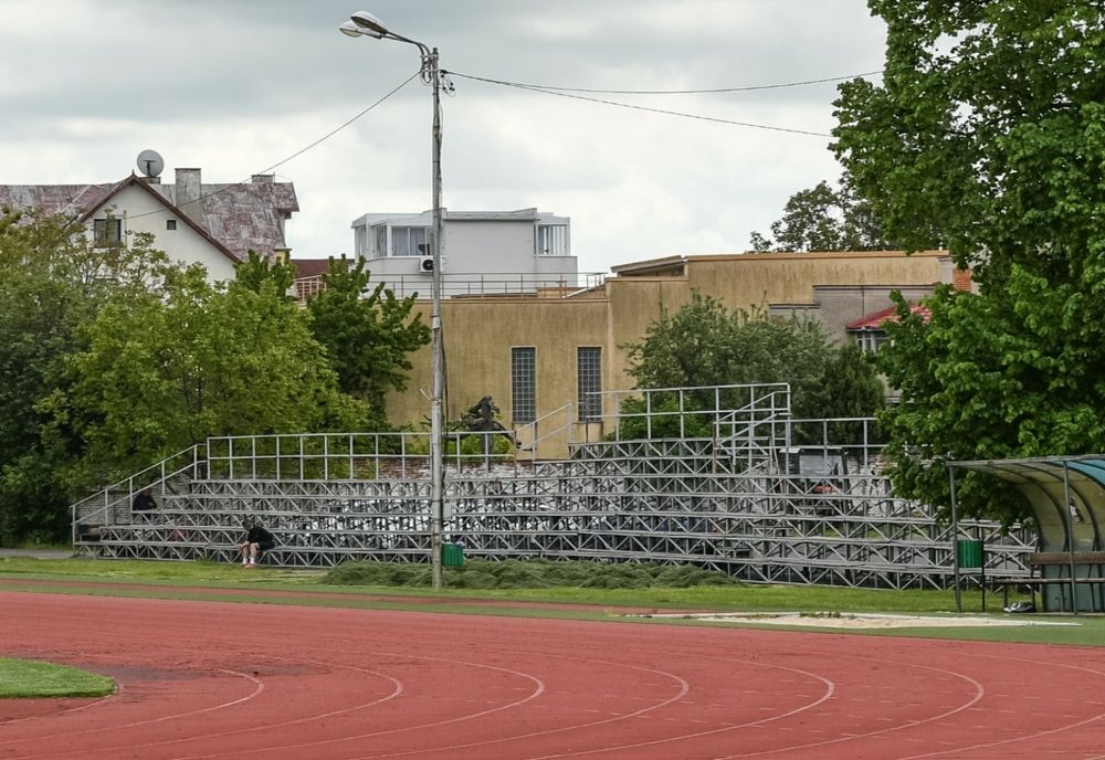 Reparații capitale la pista de atletism „Gloria” 