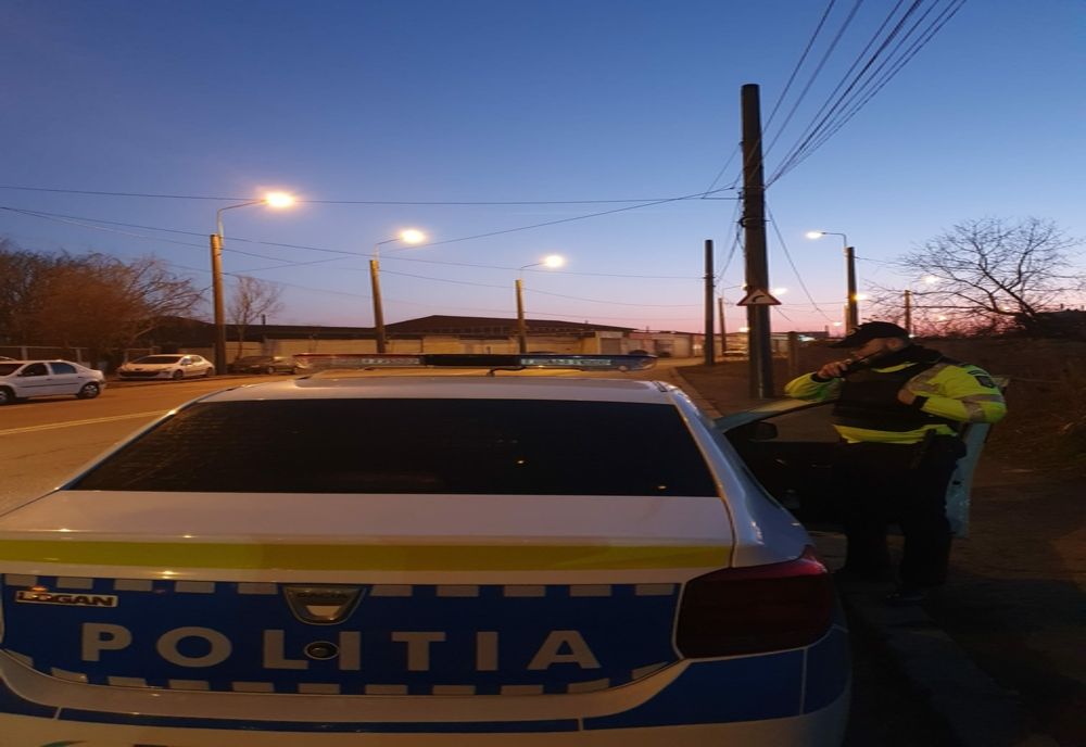 Un șofer din Arad a fost arestat preventiv după ce a fugit de polițiști
