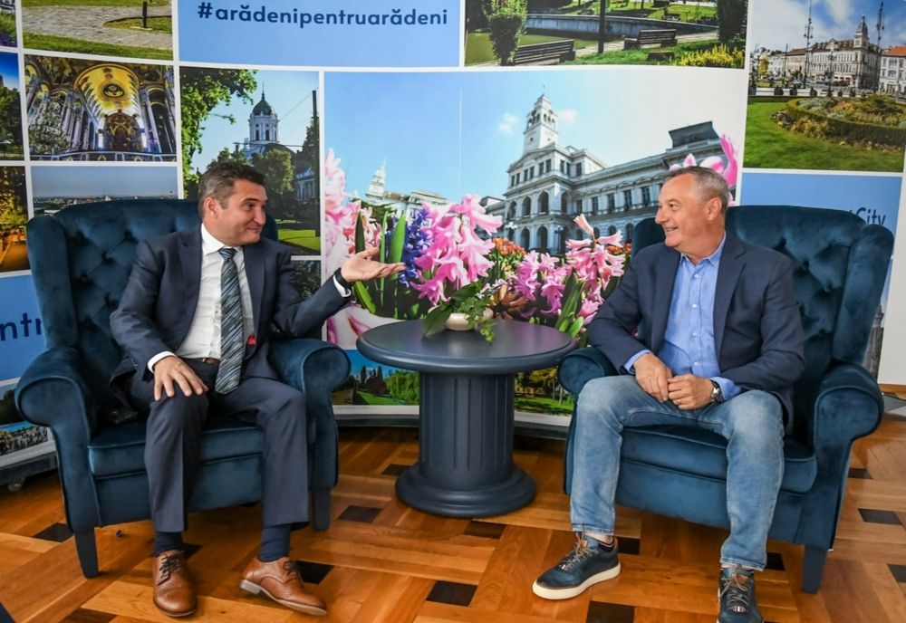 Întâlnire la primărie după emoțiile meciului dintre UTA și Glora Bistrița. Susținerea financiară, subiect important