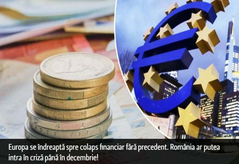 EUROPA SE ÎNDREAPTĂ SPRE COLAPS FINANCIAR FĂRĂ PRECEDENT