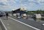 Accident între două TIR-uri pe autostrada A1, în Arad. Traficul spre Nădlac a fost deviat