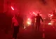 Arad: Suporteri din Timișoara, Craiova, București și Arad, la comemorarea incendiară a unuia dintre suporterii UTEI, mort în accidentul cu mașina care a plonjat de pe pod