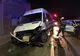 Arad: Accident între 2 mașini care aparțin unor companii de transport persoane, pe DN79 Arad-Oradea