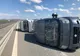Arad: Accident între 2 microbuze cu 9 persoane pe autostrada Arad-Timișoara. Cele 2 mașini s-au răsturnat pe carosabil