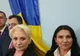 Arad: FOTO VIDEO Prim-ministrul Viorica Dăncilă, așteptată cu manifestări pro și contra la Arad. Mai mulți elevi, printre protestari