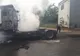 Arad: AUDIO Un puternic incendiu a cuprins un TIR, care transporta hârtie. Intervenția pompierilor, dificilă din cauza drumului montan pe care s-a produs incendiul