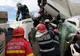Arad: AUDIO FOTO VIDEO Accident grav pe DN7. Un TIR frigorific s-a răsturnat după ce a fost implicat într-un accident cu un camion care transportă piatră
