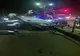 Arad: AUDIO FOTO Un bărbat beat a intrat cu mașina într-o stație de tramvai din Arad, iar apoi mașina a luat foc