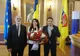 Arad: FOTO VIDEO Momentul în care noul subprefect al Aradului, Olimpia Neliana Popa, depune jurământul. Ce i-a cerut primarul Aradului, Călin Bibarț
