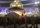 Arad: FOTO AUDIO VIDEO Retragerea cu torțe a militarilor din Cetatea Aradului: spectacol de lumină, precizie și disciplină