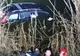 Arad: AUDIO VIDEO Pompierii din Arad au scos o mașină căzută în lacul Ghioroc. Ce spune poliția despre caz