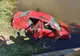 Accident teribil în județul Arad. Doi bărbați au rămas blocați într-o mașină care a căzut în apă