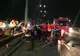Un BMW a făcut ravagii pe un pod din Arad