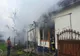 Casă cuprinsă de flăcări, în județul Arad. Video