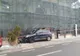 Mașină ajunsă sub o schelă, după o coliziune între autoturisme
