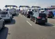 Aglomerație în vama Nădlac II pe sensul de ieșire din țară