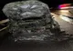 Mașină în flăcări pe autostradă: autoturismul a fost distrus complet